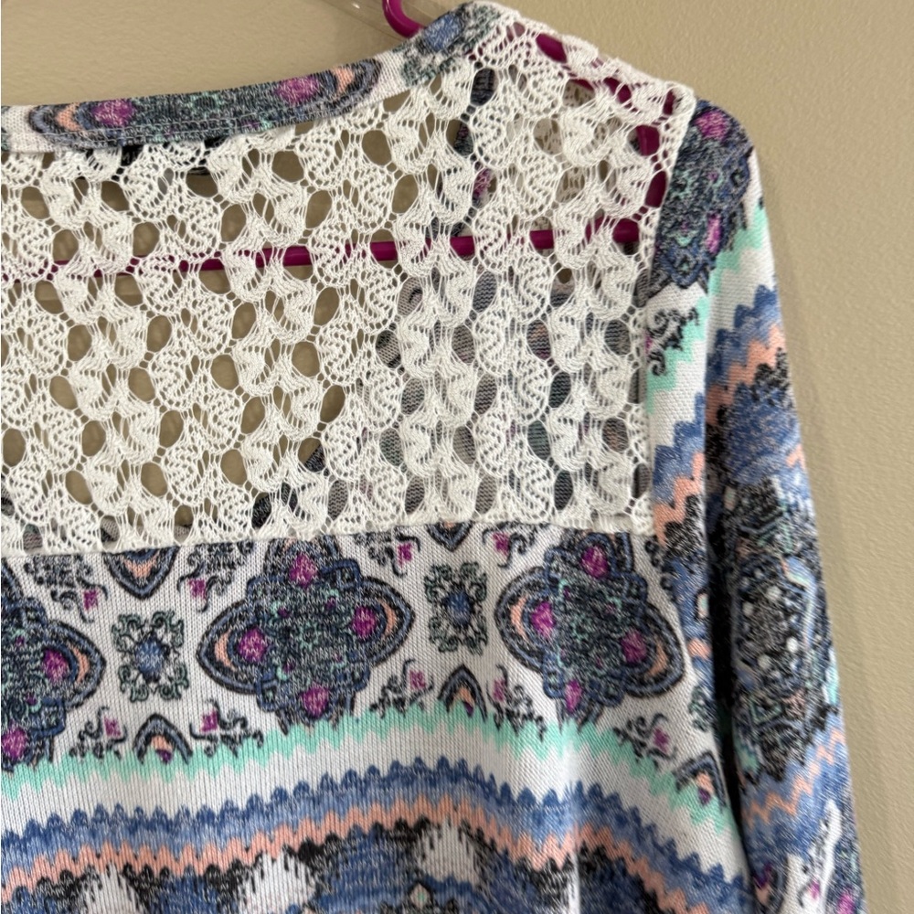 Absolutely Famous Multicolor Patterned Sweater - Picture 4 of 6